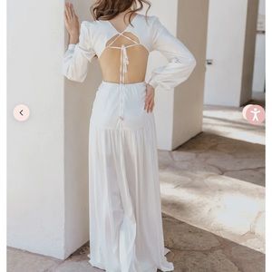 Untamed petals- engagement dress